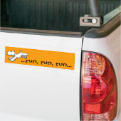 Autocollant De Voiture Course de Westie (Sur camion)
