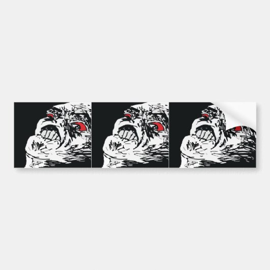 Autocollant De Voiture Course méga Ception (Devant)