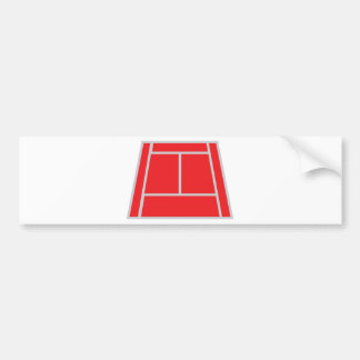 Autocollant De Voiture court de tennis