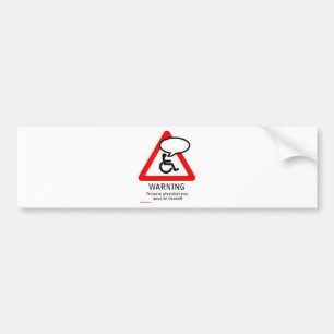 Autocollant De Voiture coutume speak1
