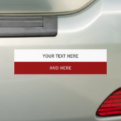 Autocollant De Voiture Coutume votre couleur des textes, d'image et (En voiture)
