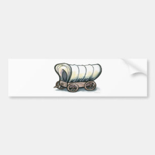 Autocollant De Voiture Covered Wagon