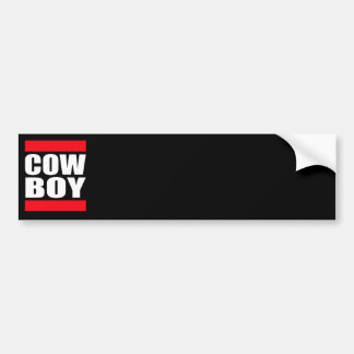 Autocollant De Voiture Cowboy
