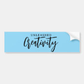 Autocollant De Voiture créativité libérée (Devant)