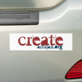 Autocollant De Voiture Créez Bumpersticker (En voiture)