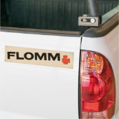 Autocollant De Voiture crème FLOMM positavo (Sur camion)