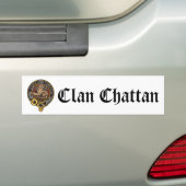 Autocollant De Voiture Crête de Chattan de clan (En voiture)