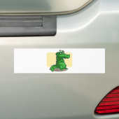 Autocollant De Voiture Crocodile (En voiture)