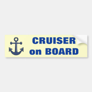 Autocollant De Voiture Croiseur à bord