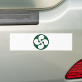 Autocollant De Voiture Croix Basque extrudé (En voiture)