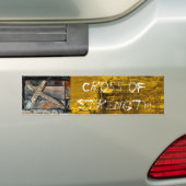 Autocollant De Voiture Croix de force (En voiture)