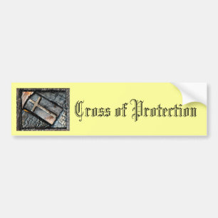Autocollant De Voiture Croix de protection