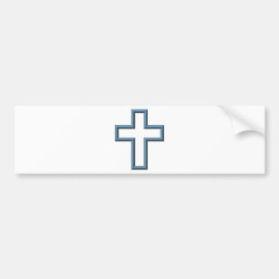 Autocollant De Voiture Croix vide