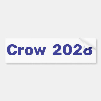 Autocollant De Voiture Crow 2028 Jason Crow pour le président