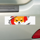 Autocollant De Voiture Crypto SHIBA INU - SHIBA INU Crypto SHIB (En voiture)