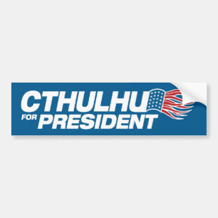 Autocollant De Voiture Cthulhu pour le président