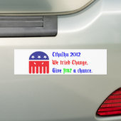 Autocollant De Voiture Cthulhu pour le président 2012 (En voiture)
