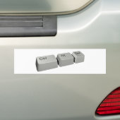 Autocollant De Voiture Ctrl Alt Del (En voiture)