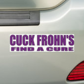 Autocollant De Voiture Cuck Frohns (En voiture)