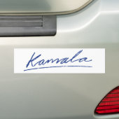 Autocollant De Voiture Cursive Kamala (En voiture)
