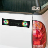 Autocollant De Voiture Cute All-Visualiser Alien Oeil Thunder_Cove (Sur camion)