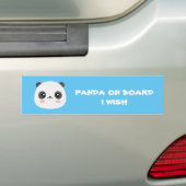 Autocollant De Voiture Cute Panda (En voiture)