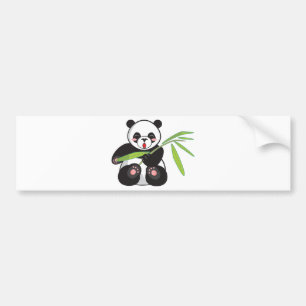 Autocollant De Voiture Cute Panda