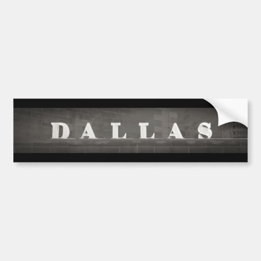 Autocollant De Voiture Dallas (Devant)