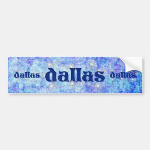 AUTOCOLLANT DE VOITURE DALLAS