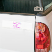 AUTOCOLLANT DE VOITURE DAME DEER HUNTER (Sur camion)