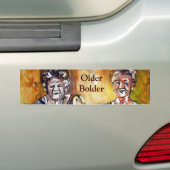 Autocollant De Voiture Dames plus âgées (En voiture)