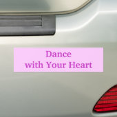 Autocollant De Voiture Dancenwith votre coeur (En voiture)