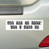 Autocollant De Voiture Dans l'adhésif pour pare-chocs d'étape (En voiture)