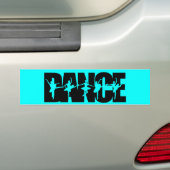 Autocollant De Voiture Danse avec des couleurs de danseurs (En voiture)