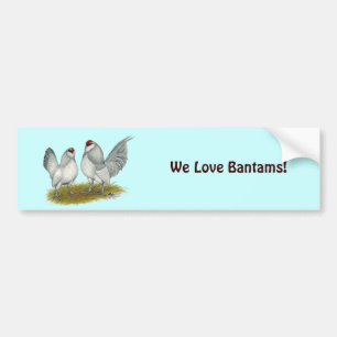 Autocollant De Voiture D'Anvers Self Blue Bantams