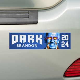 Autocollant De Voiture Dark Brandon Joe Biden Harris 2024 anti-trump