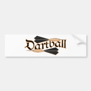 Autocollant De Voiture Dartball Dartball Darts