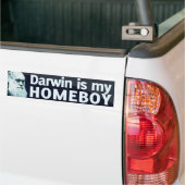 Autocollant De Voiture Darwin est mon Homeboy (Sur camion)
