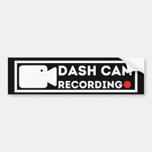 Autocollant De Voiture dash cam recording
