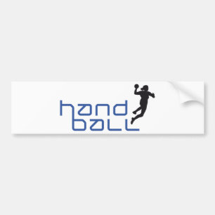 Autocollant De Voiture de handball féminin