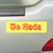 Autocollant De Voiture De Nada (En voiture)