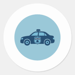 Autocollant de voiture de police