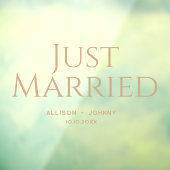 Autocollant de voiture de réception de mariage mod (Feuille 3)