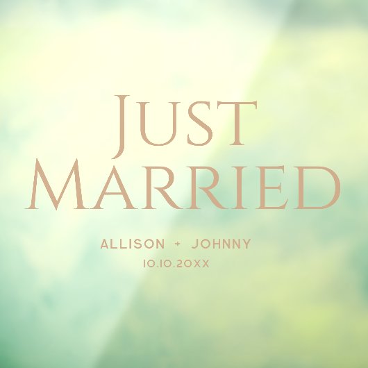 Autocollant de voiture de réception de mariage mod (Feuille 3)