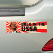 Autocollant De Voiture De retour dans le bumpersticker d'USSA (En voiture)