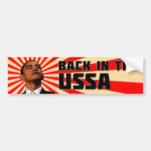 Autocollant De Voiture De retour dans le bumpersticker d'USSA