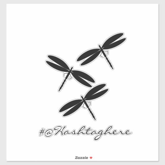 Autocollant de voiture de script de nom de libellu (Feuille)