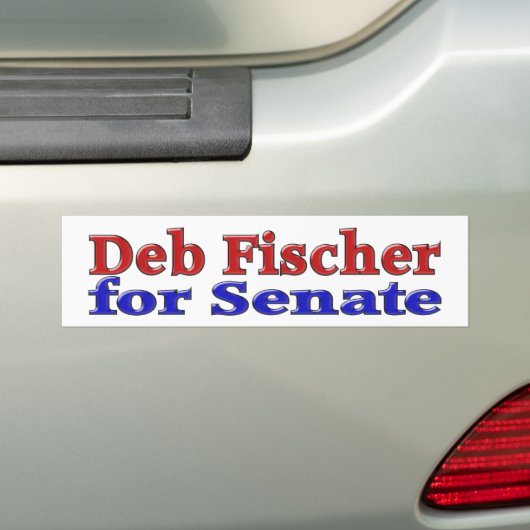 Autocollant De Voiture Deb Fischer pour le Sénat (En voiture)