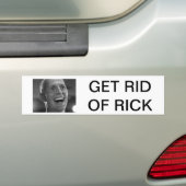 AUTOCOLLANT DE VOITURE DÉBARASSEZ-VOUS DE RICK (En voiture)