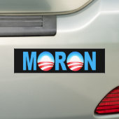 AUTOCOLLANT DE VOITURE DÉBILE D'OBAMA (En voiture)